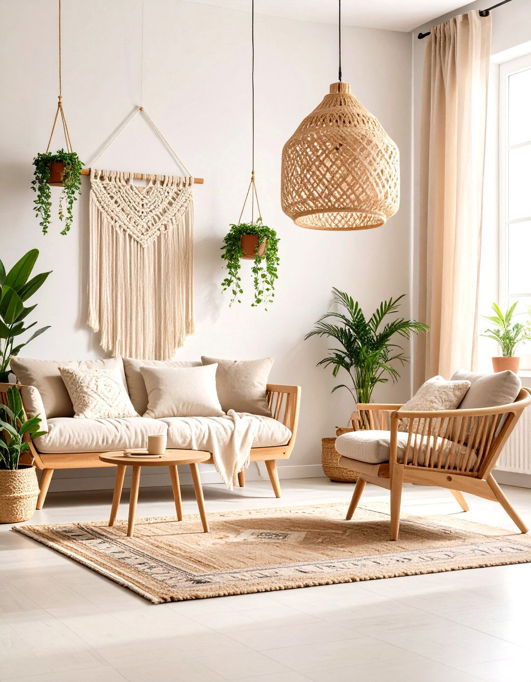 Boho Room with Minimalist Bohemian Aesthetic - 20 Boho Room Ideas