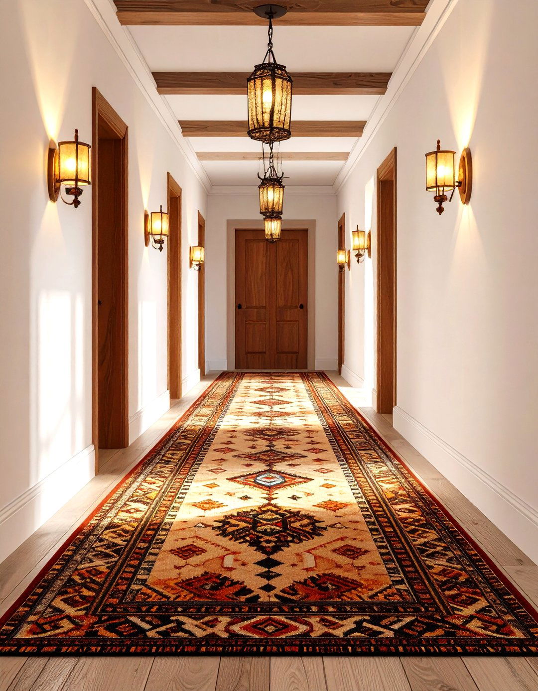 Boho Rug Runner for Hallways - 20 Boho Rug Ideas