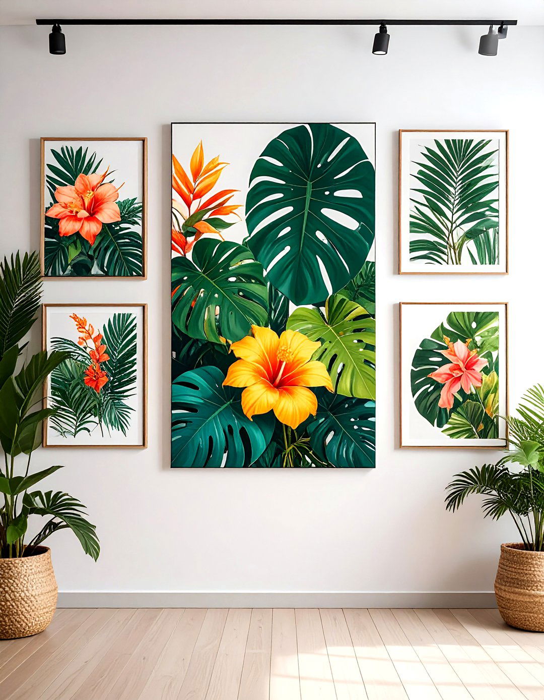Bold Botanical Art and Prints - 20 Bohemian Tropical Bohemian Decor Ideas