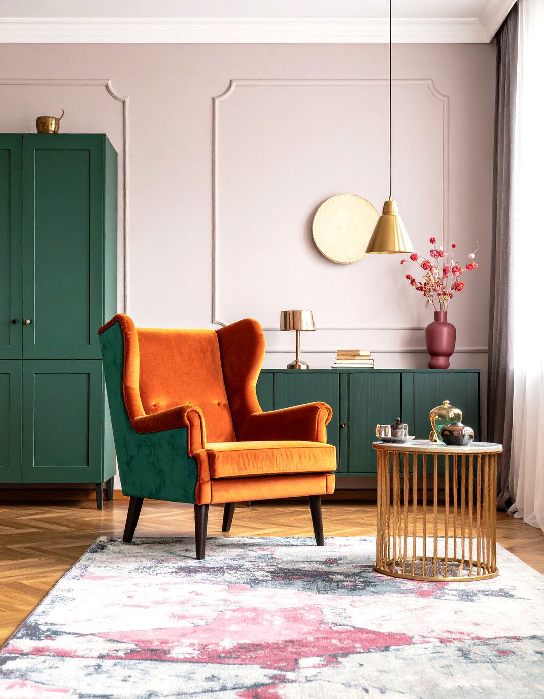 Bold Color Contrasts Energizing Eclectic Interior Palettes - 20 Eclectic Interior Design Ideas
