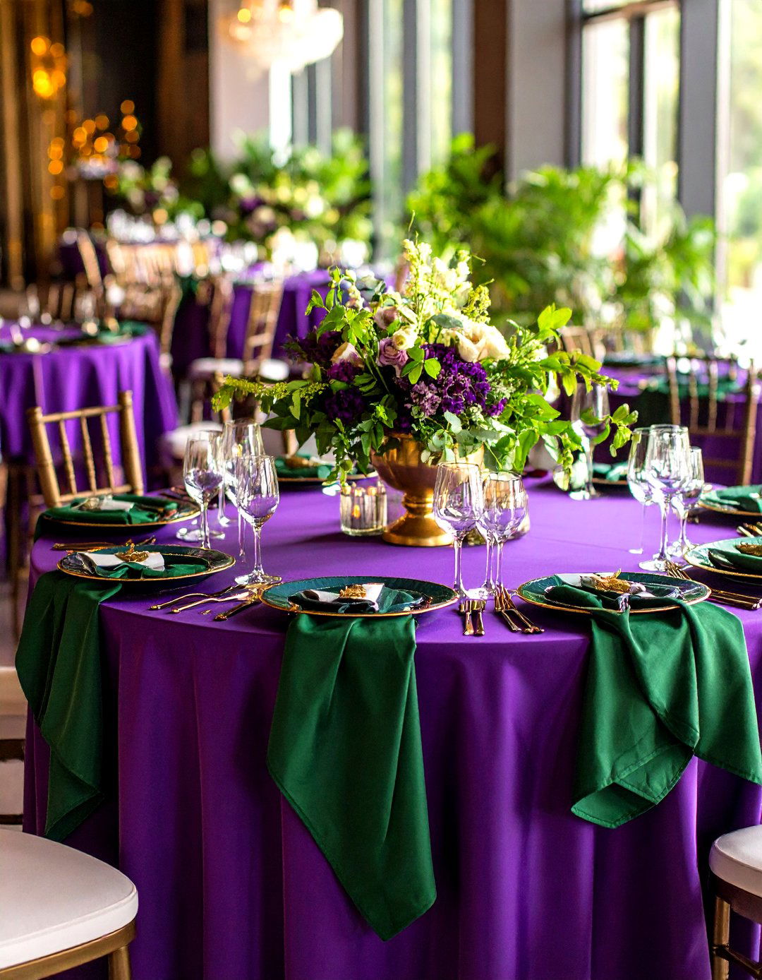 Bold Color Wedding Table Celebration - 20 Wedding Table Decoration Ideas