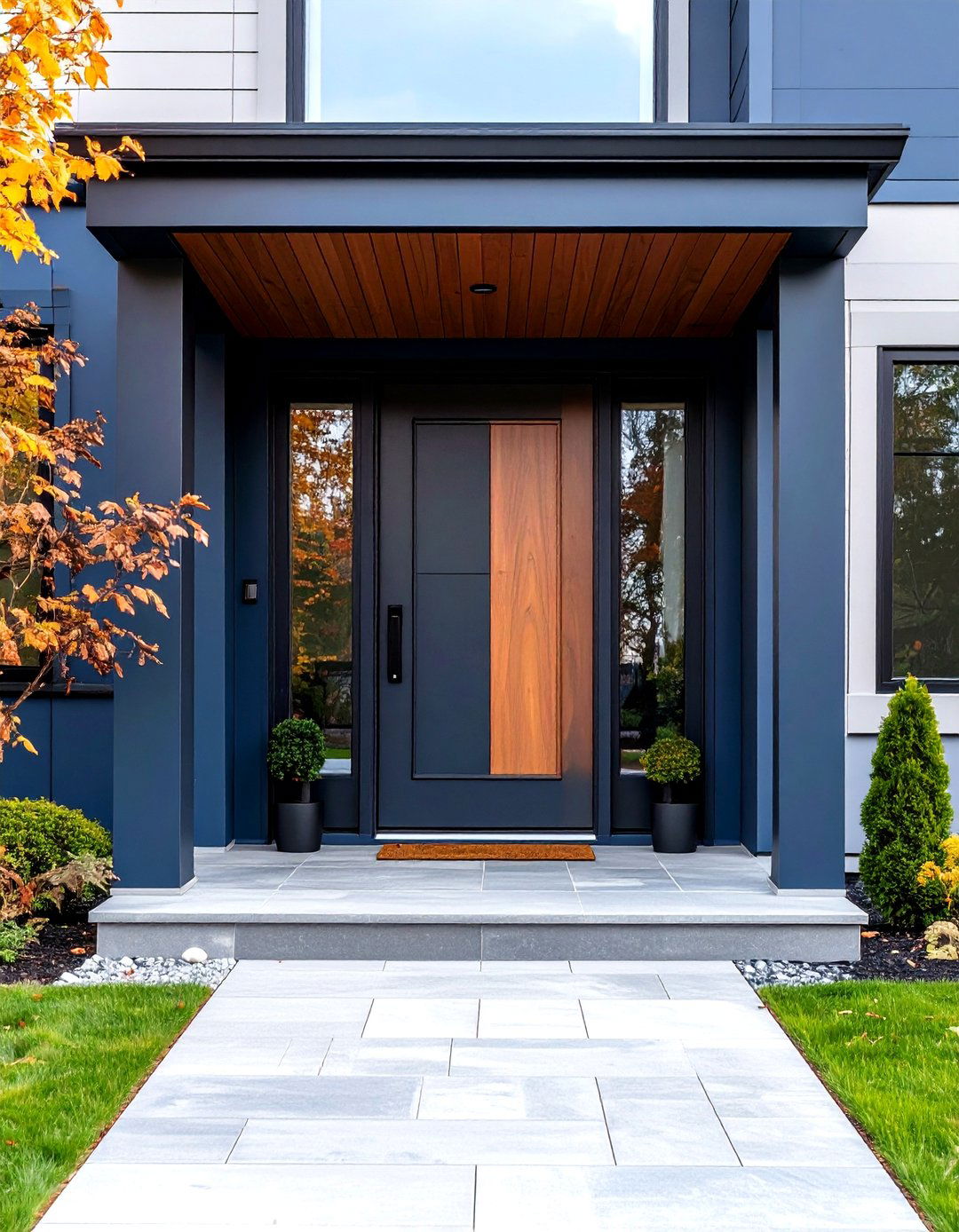 Bold Front Door Colors Elevate Curb Appeal - 20 Curb Appeal Ideas