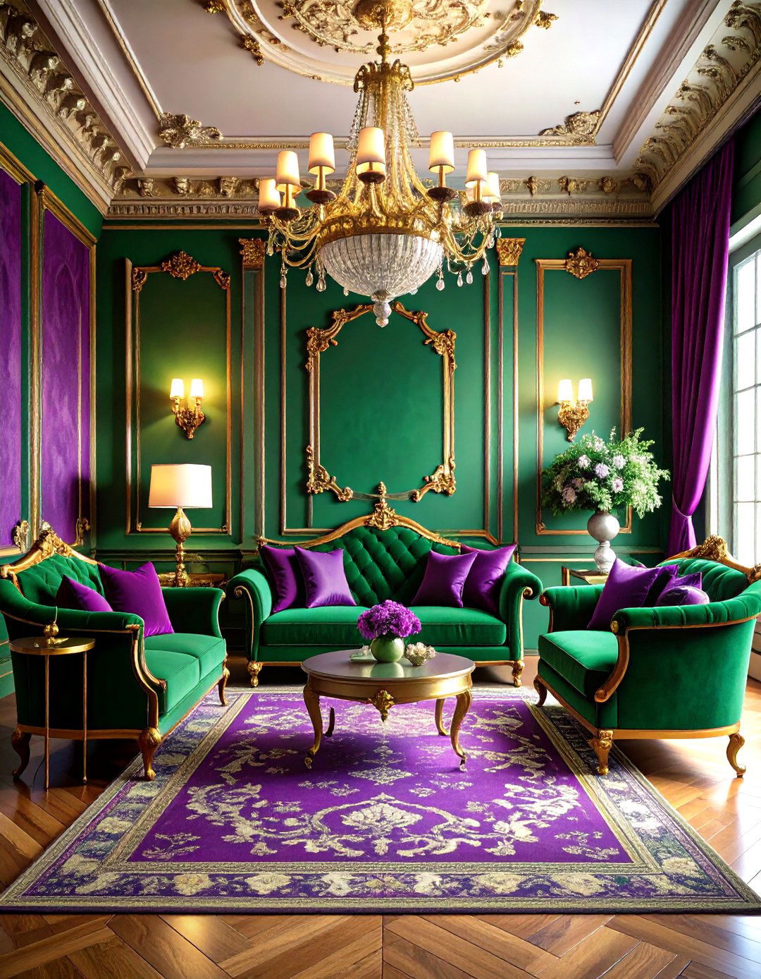 Bold Maximalist Parlor Room Expression - 20 Parlor Room Ideas