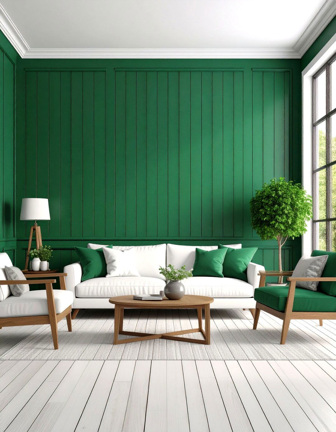 Bold Painted Panel Accents - 20 Wall Paneling Ideas