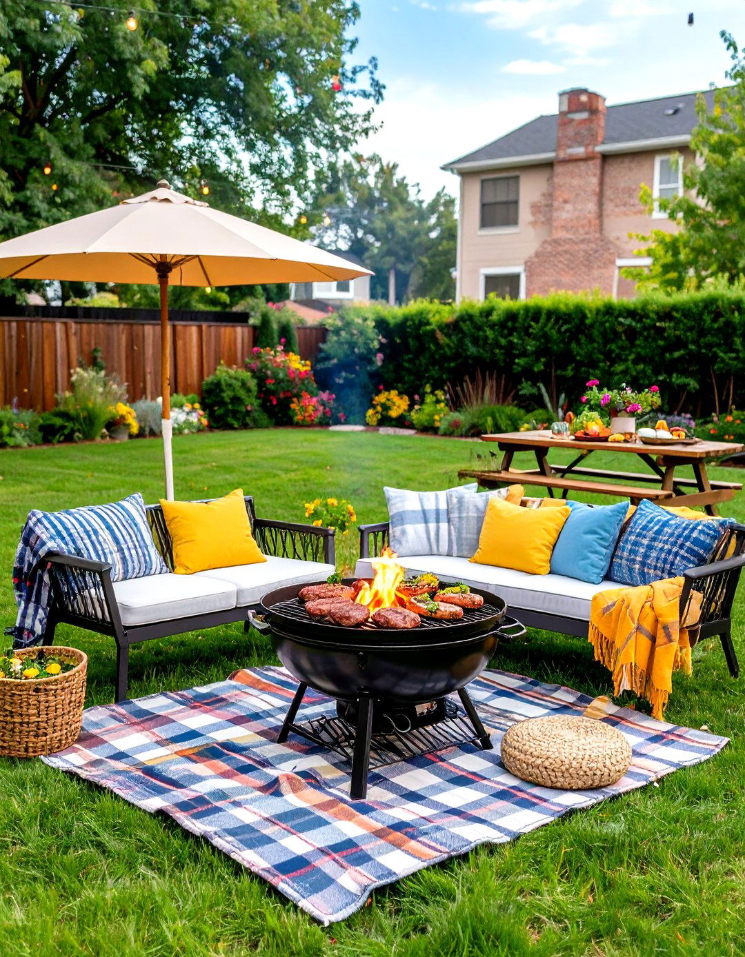 Bonfire Fall Birthday Evening Celebration - 20 Fall Birthday Party Ideas