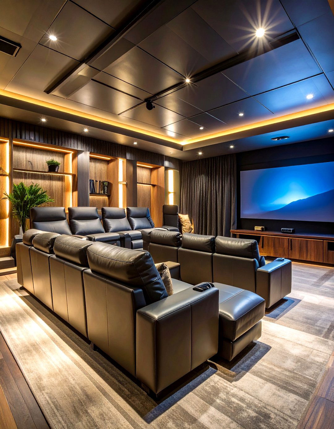 Bonus Room Home Theater for Cinematic Experiences - 20 bonus room ideas