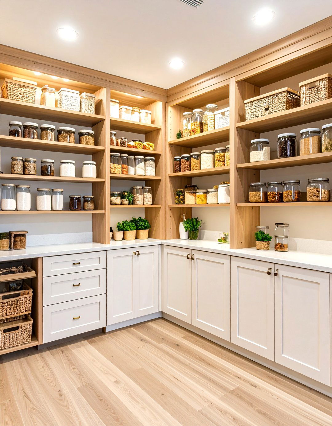 Bonus Room Walk in Pantry for Kitchen Organization - 20 bonus room ideas