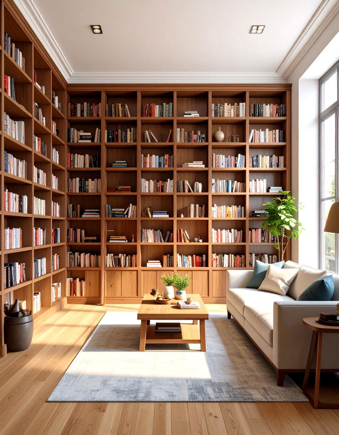 Bookshelf Backdrop Content Creator Room Design - 20 Content Creator Room Ideas
