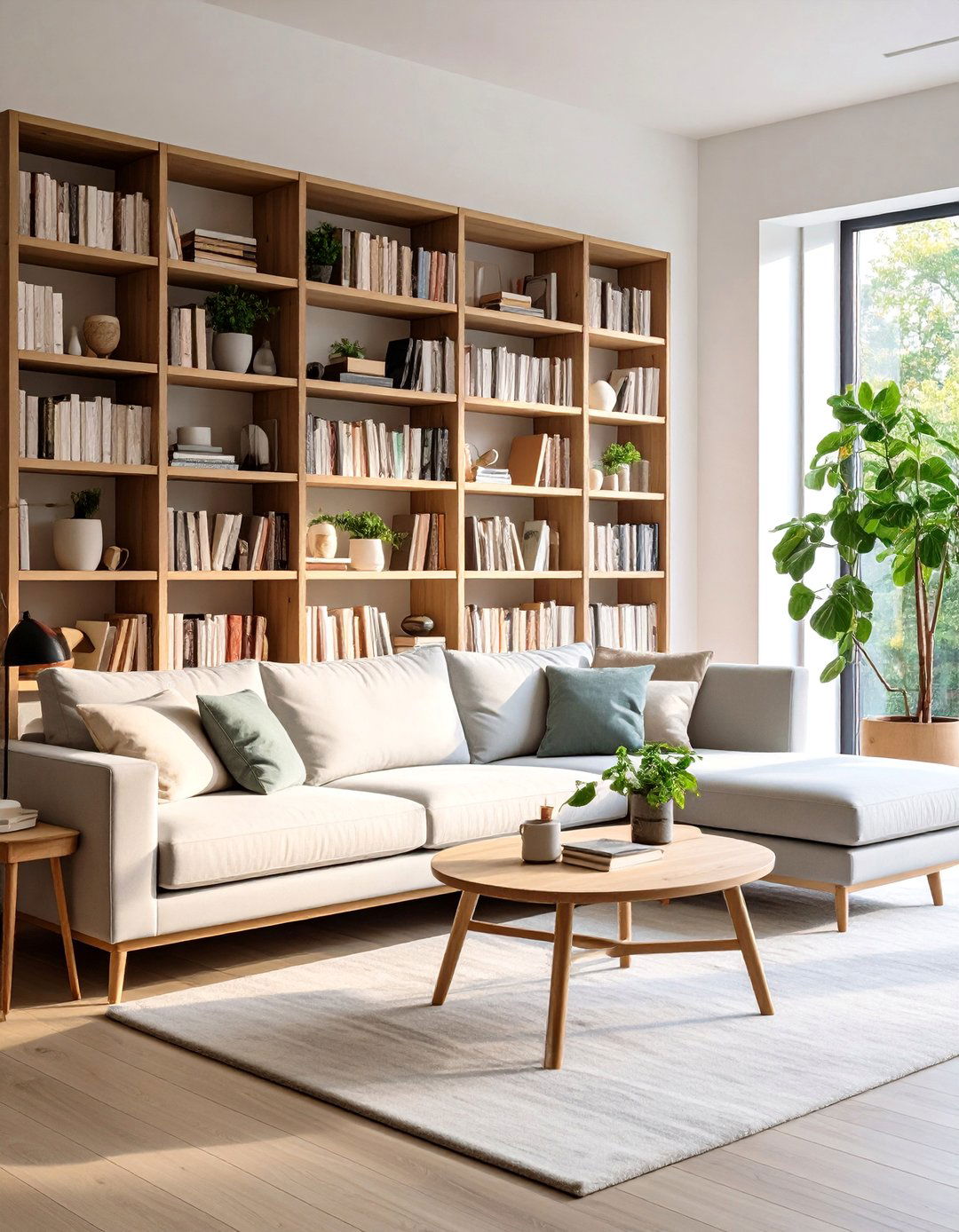 Bookshelf Organization Featuring Series Collections - 20 Bookshelf Organization Ideas