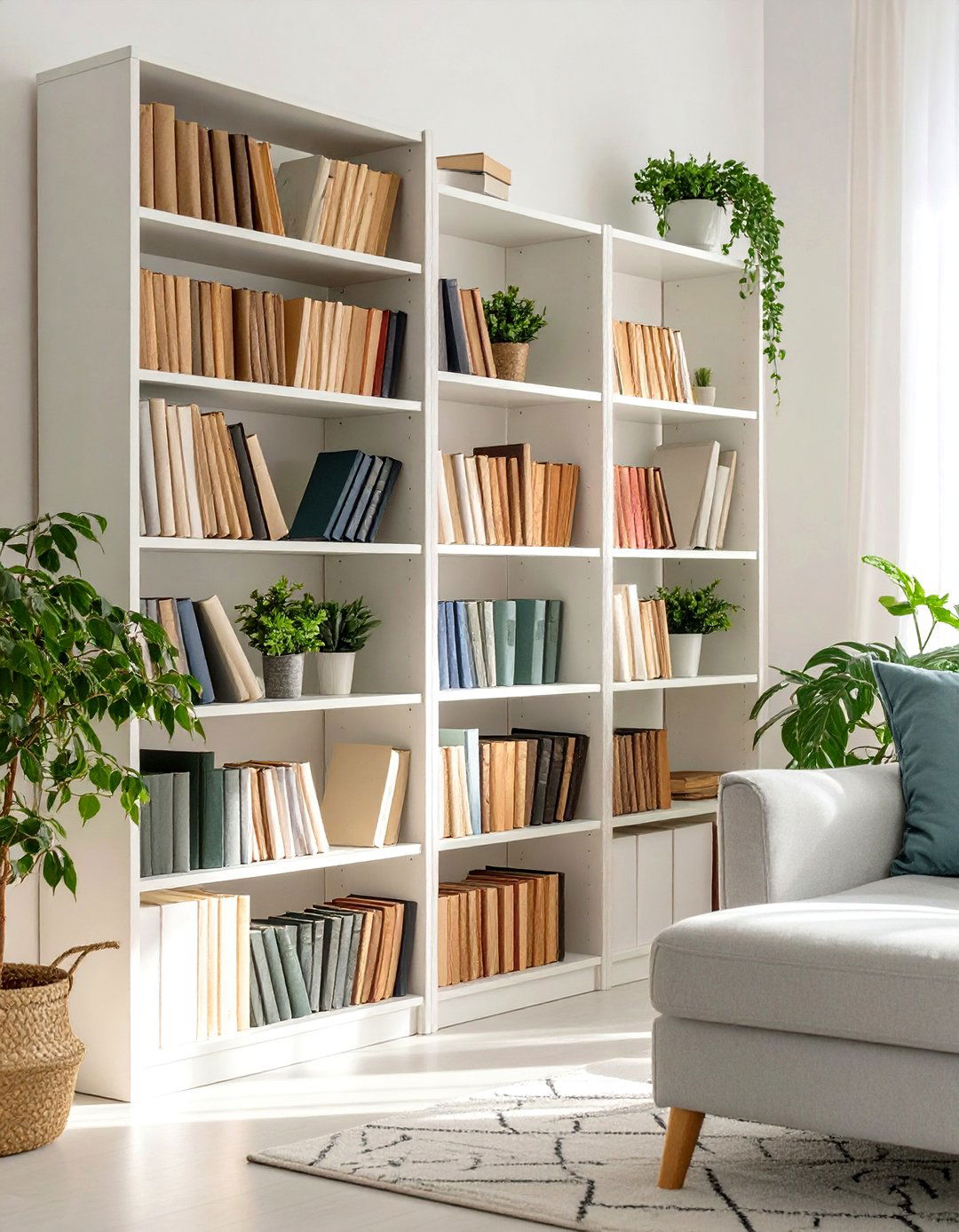 Bookshelf Organization Indicating Reading Status - 20 Bookshelf Organization Ideas
