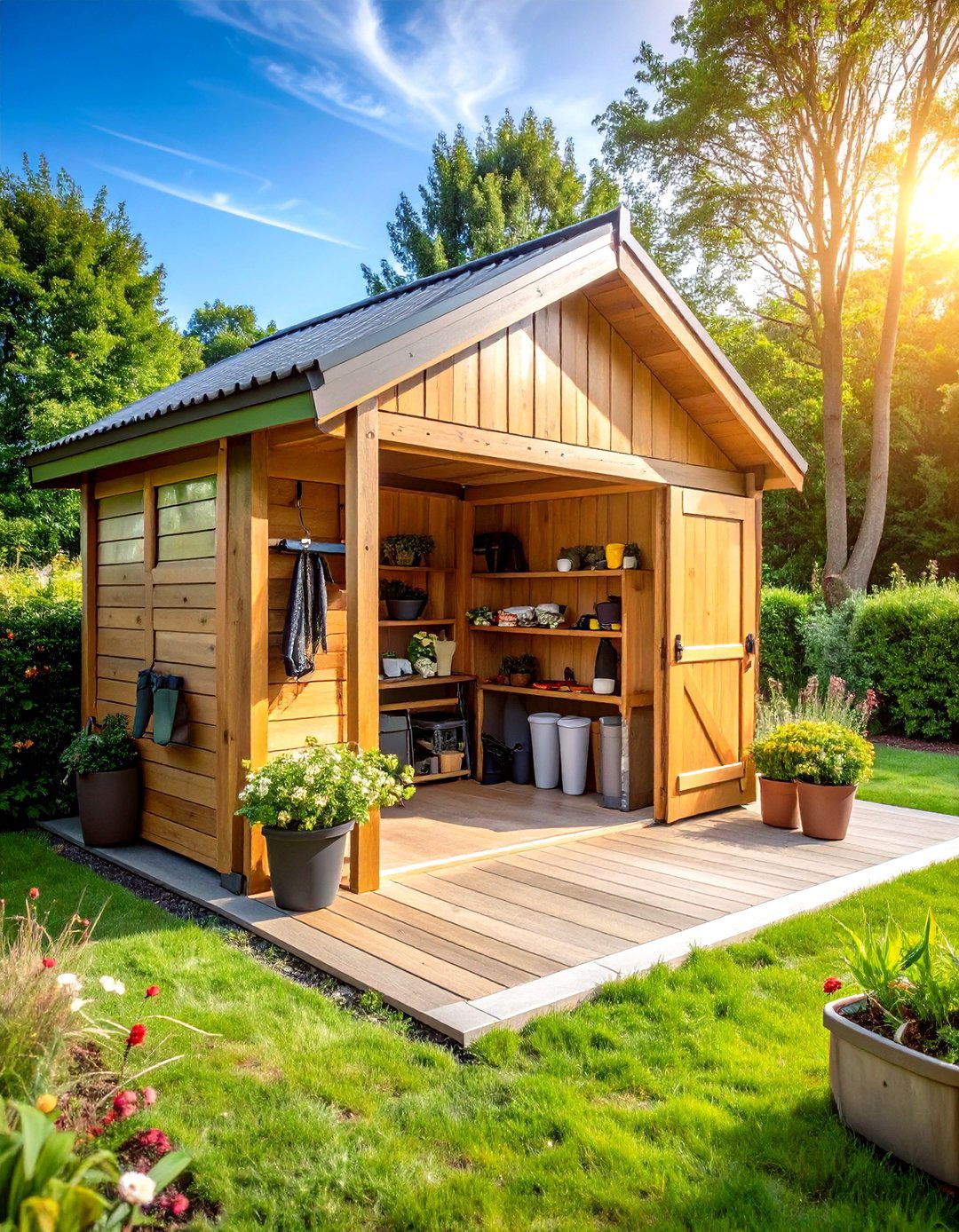 Boot Room Outdoor Shed Conversion - 20 Boot Room Ideas