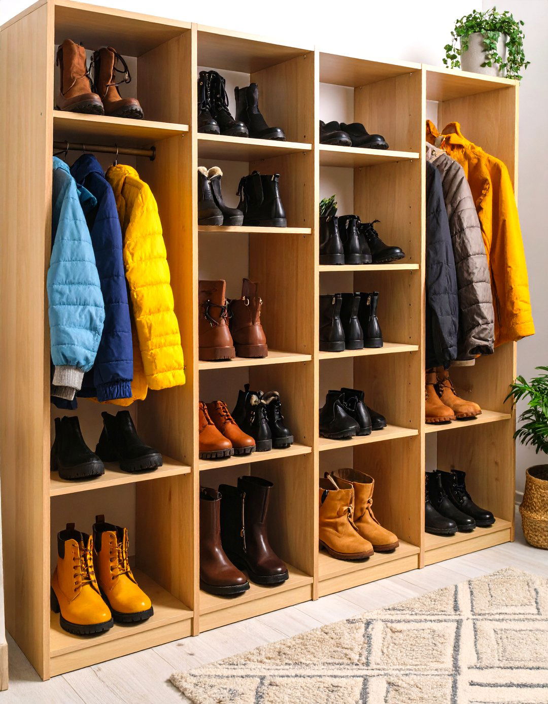 Boot Storage Cubby Systems - 20 Boot Storage Ideas