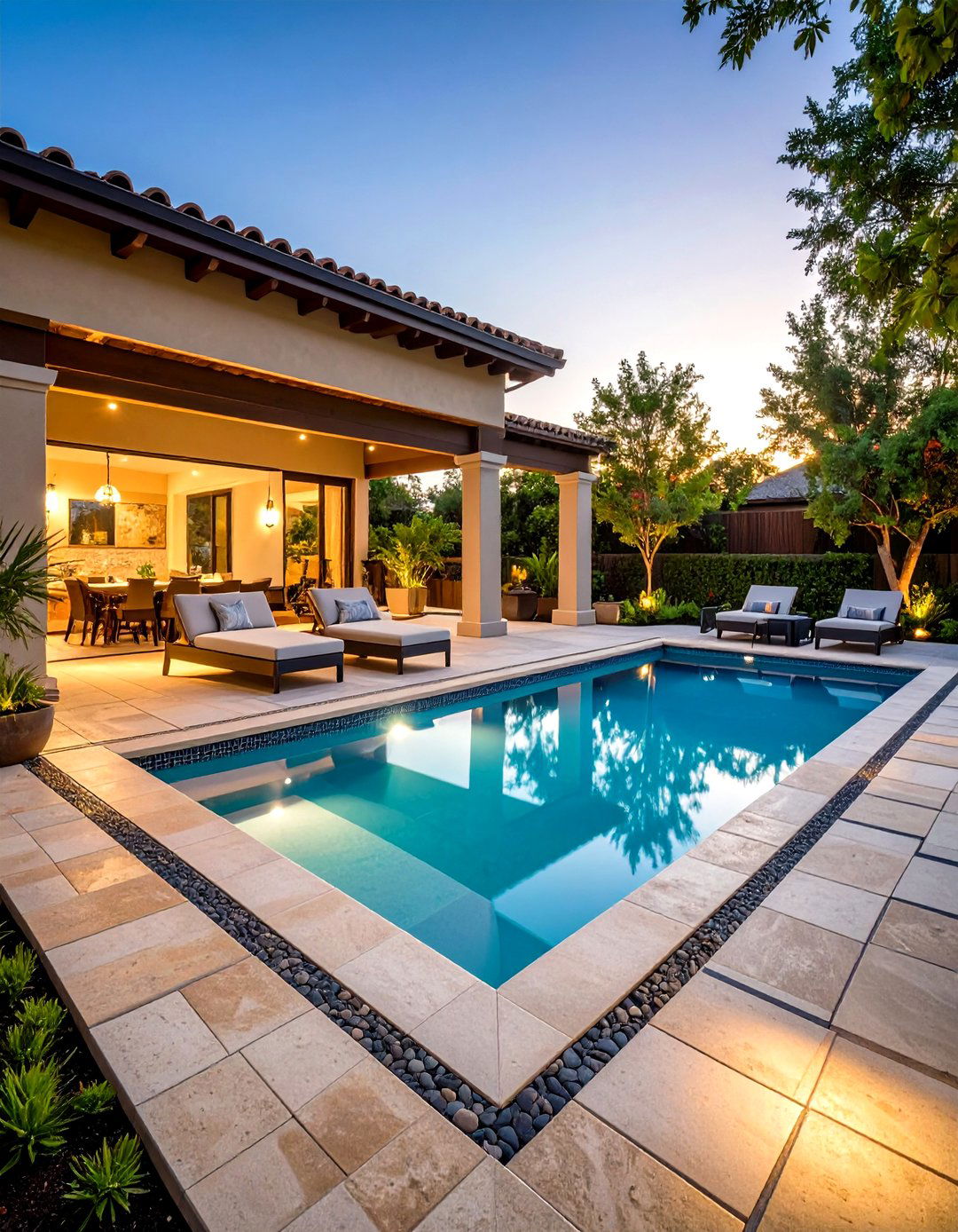 Border and Accent Pavers Around Pool Definition - 20 Pavers Around Pool Ideas