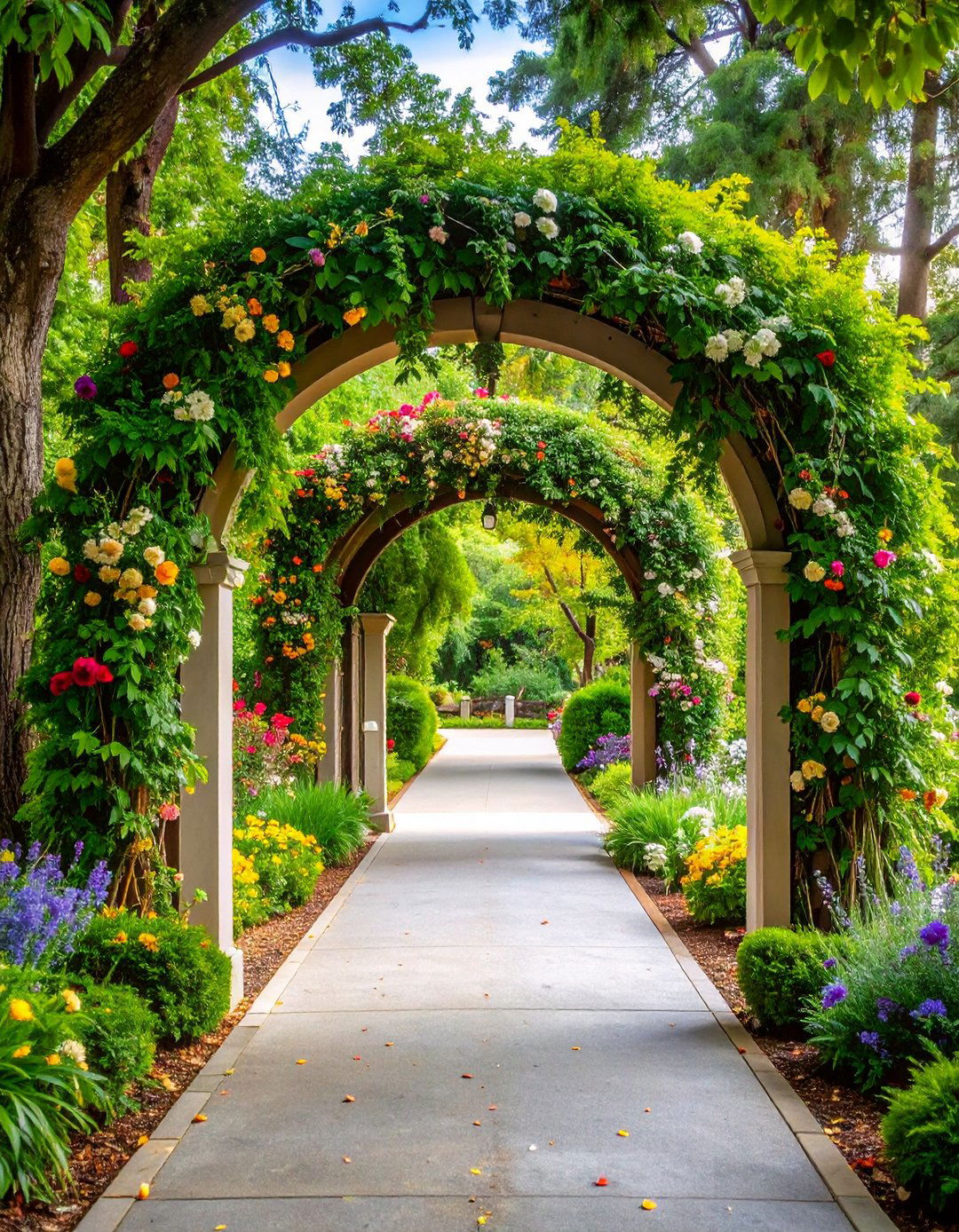 Botanical Archway Entrance to Welcome Garden Wedding Guests - 20 Garden Wedding Ideas