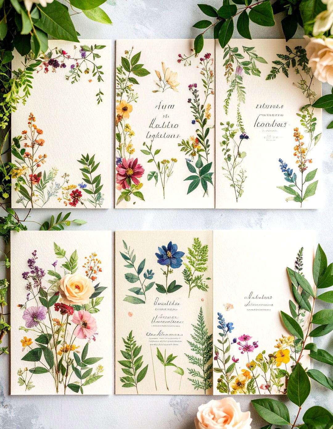 Botanical Invitations - 20 Spring Wedding Ideas