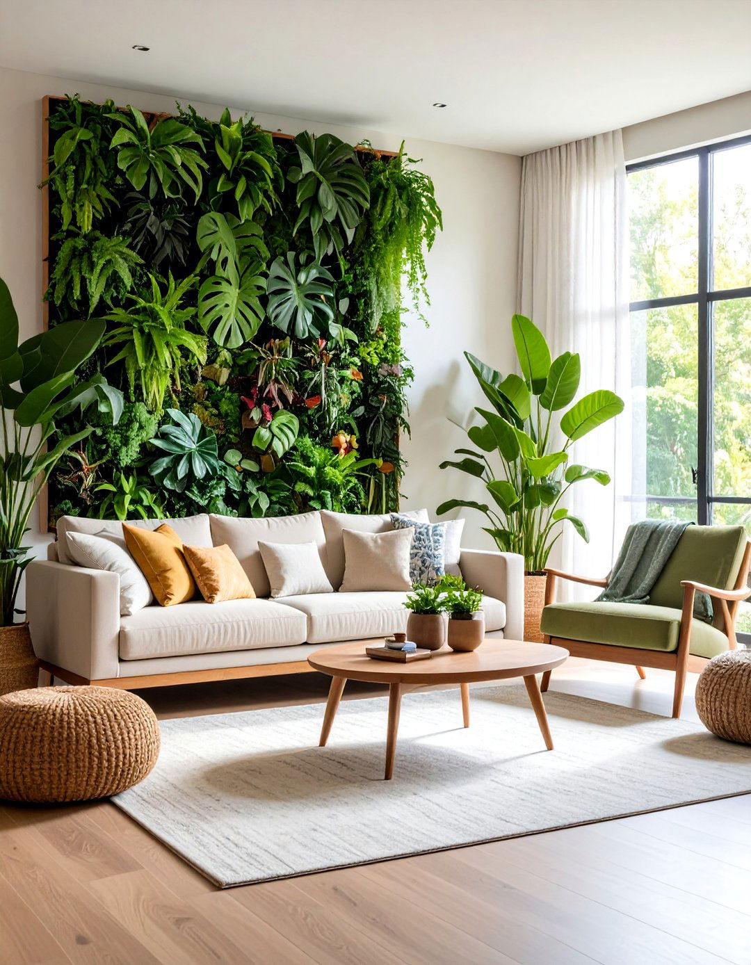Botanical Living Room Wall Decor Garden Theme - 20 living room wall decor ideas