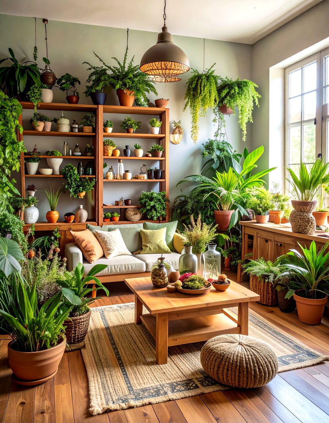 Botanical Magic Witchy Living Room Plants - 20 Witchy Living Room Ideas