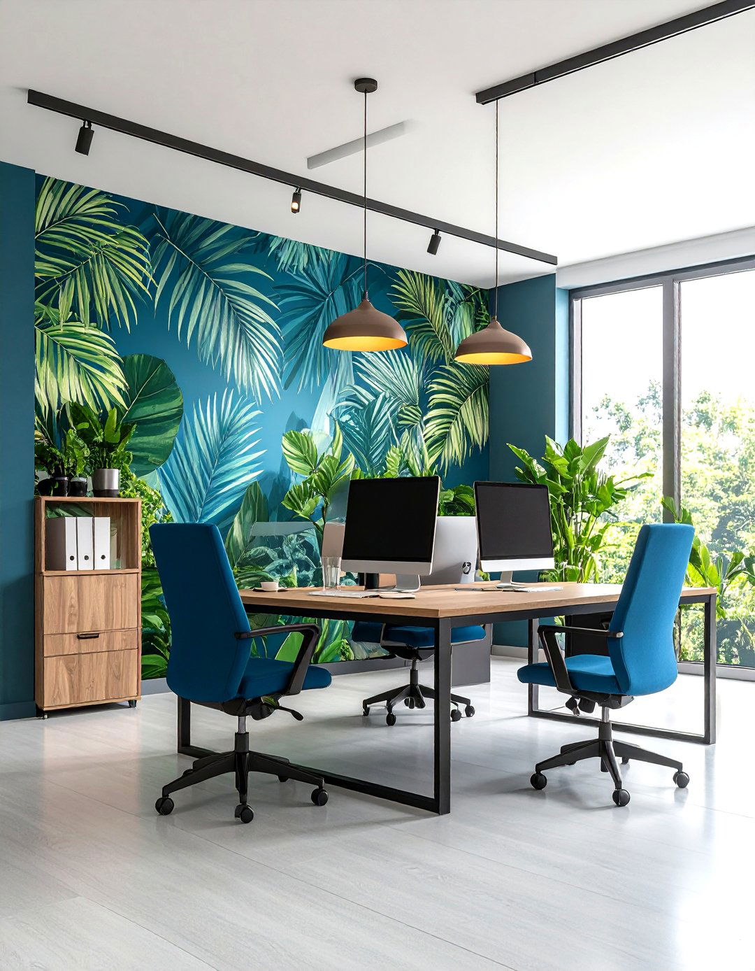 Botanical Office Wall Murals - 20 Office Wall Murals