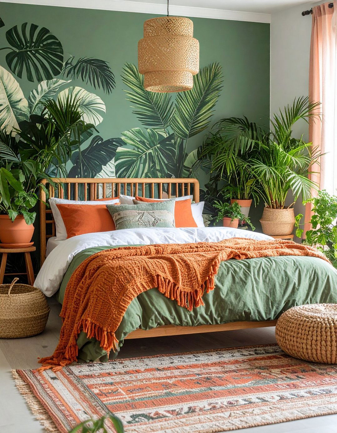 Botanical Prints Refresh the Boho Bedroom Walls - 20 Girls Boho Bedroom Ideas