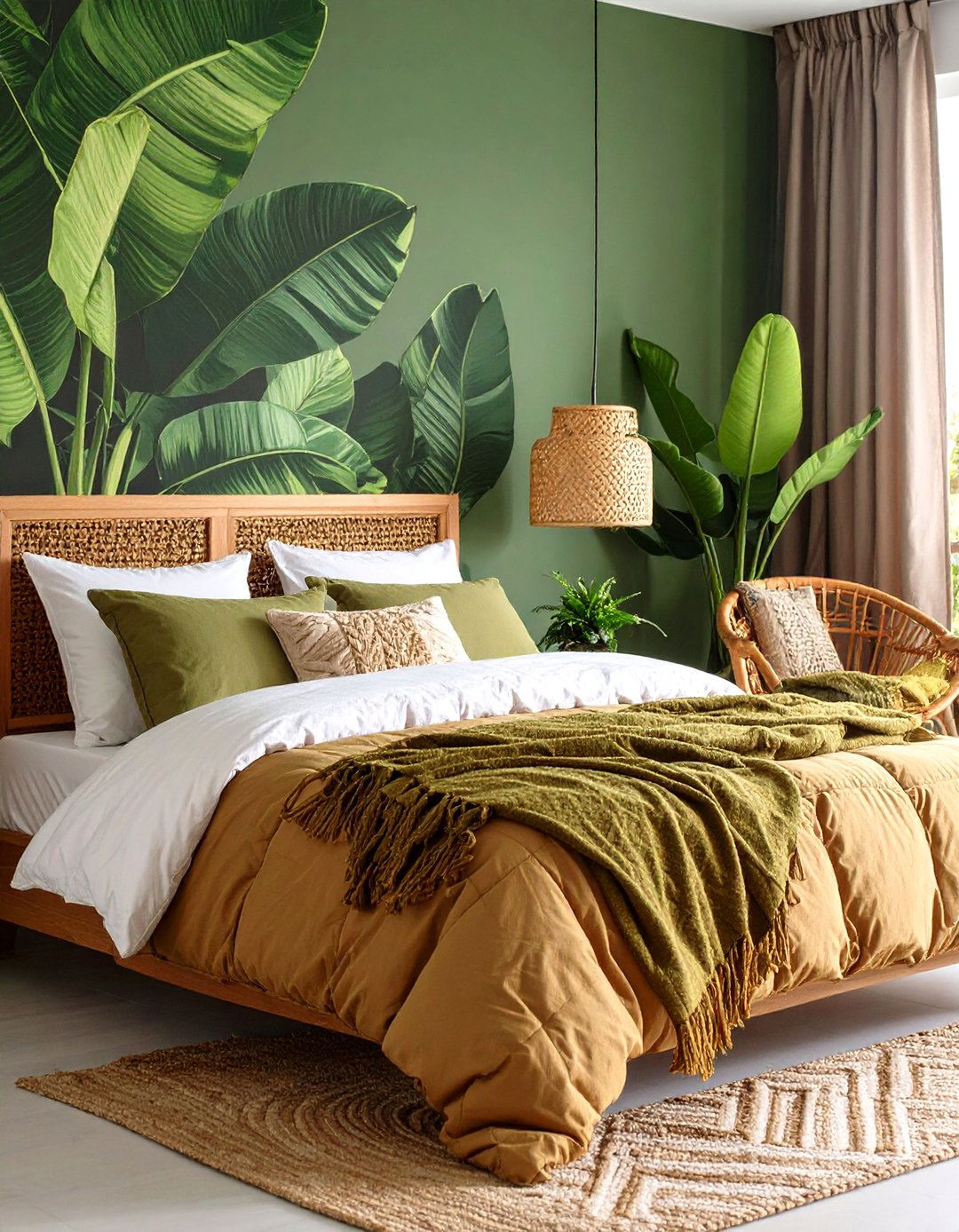Botanical Wallpaper Bedroom Wonder - 20 Bedroom Ideas for Women