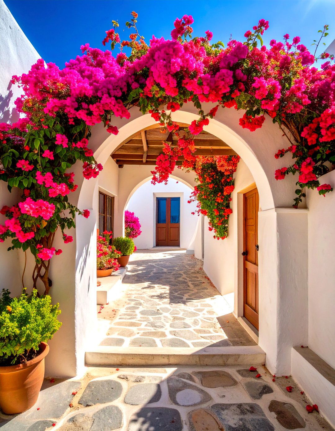 Bougainvillea Burst - 20 Greek Garden Ideas