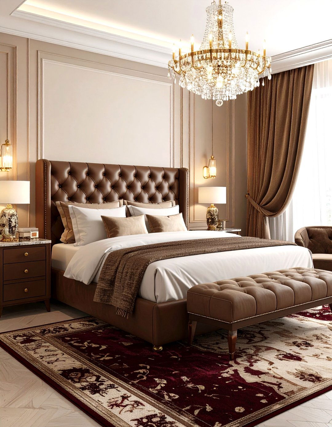 Boutique Hotel Parisian Luxury Paris themed Bedroom - 20 Paris-themed Bedroom Ideas