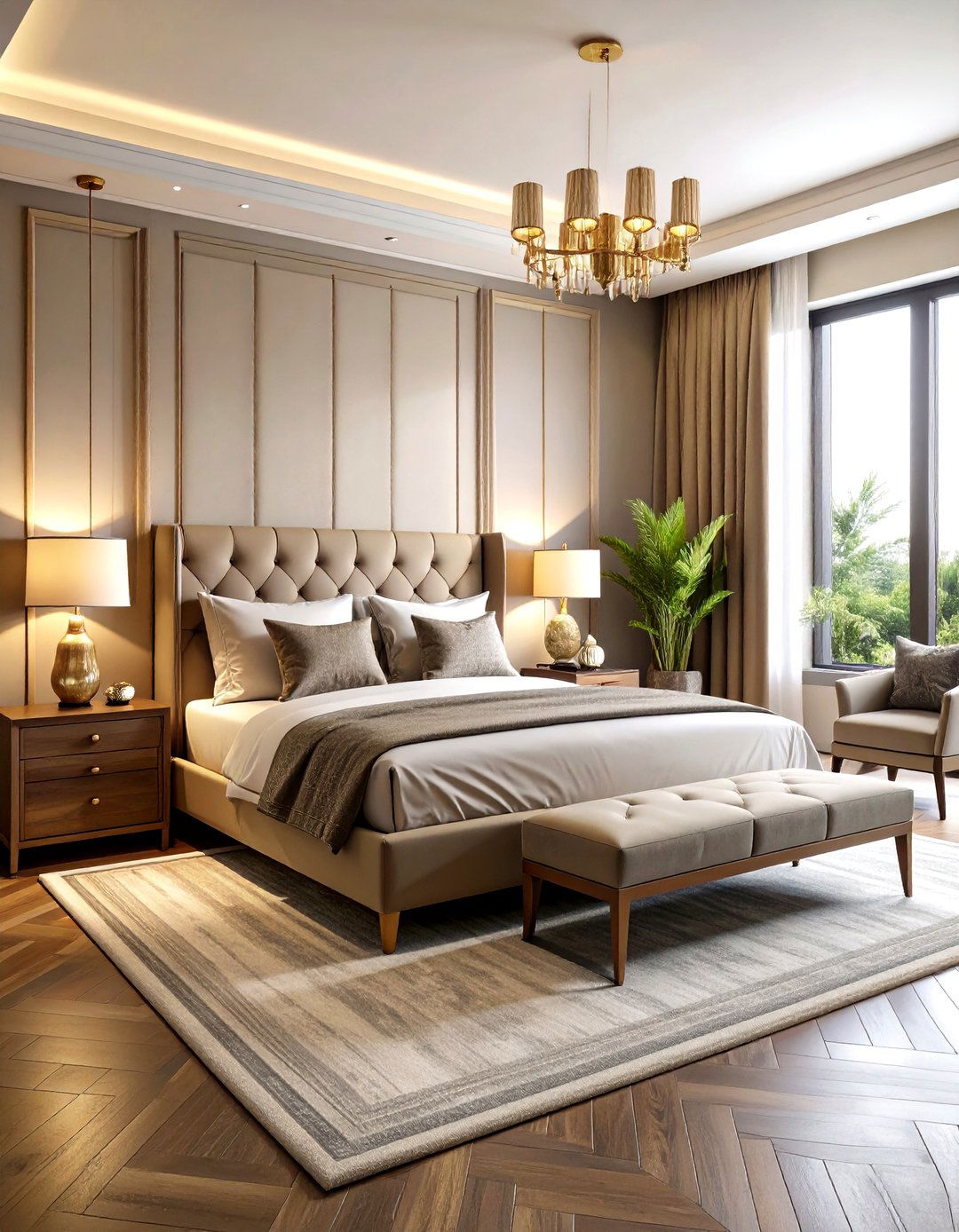 Boutique Luxury Hotel Room Design with Custom Artisan Furniture - 20 Hotel Room Design Ideas