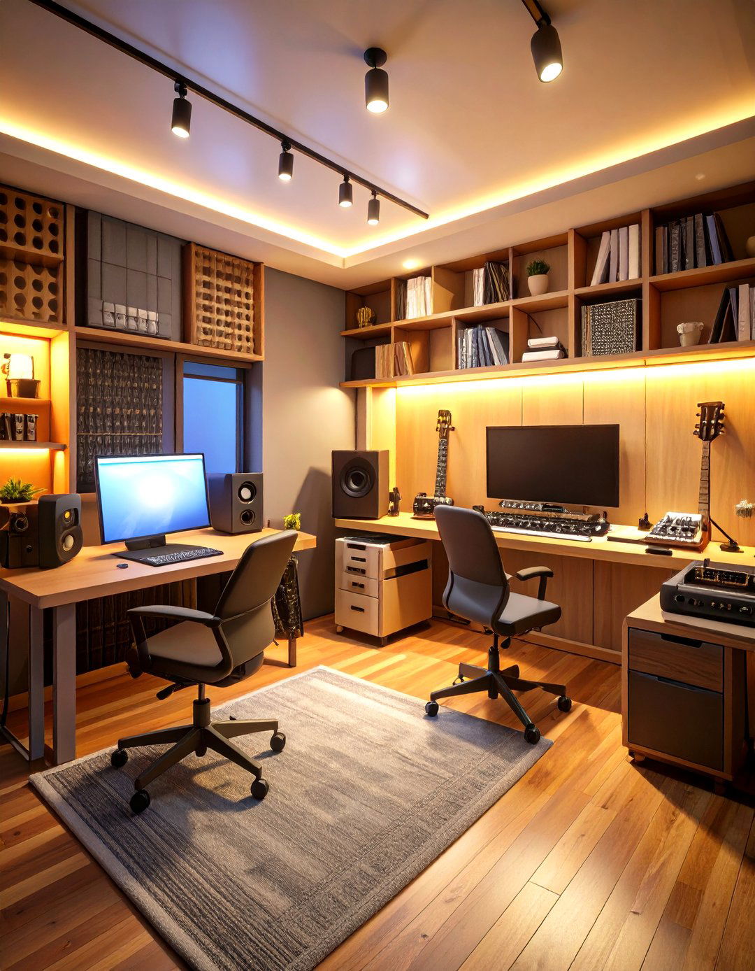 Box Room Music Practice Space - 20 Box Room Ideas