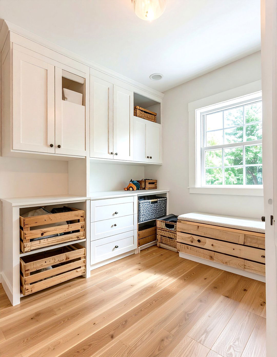 Boy and Girl Shared Small Room Corner Storage Maximization - 20 Boy and Girl Shared Small Room Ideas