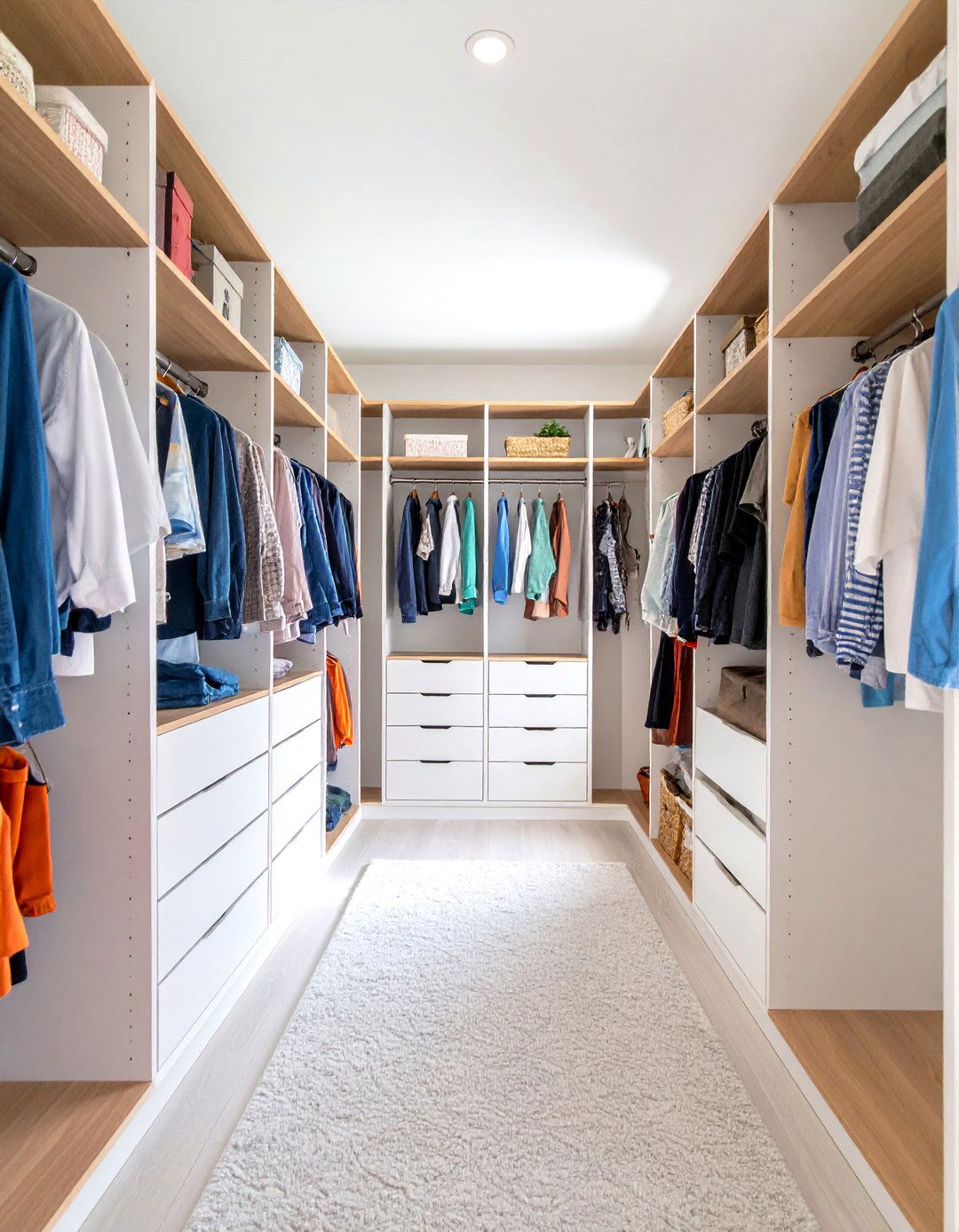 Boy and Girl Shared Small Room Custom Closet Division - 20 Boy and Girl Shared Small Room Ideas