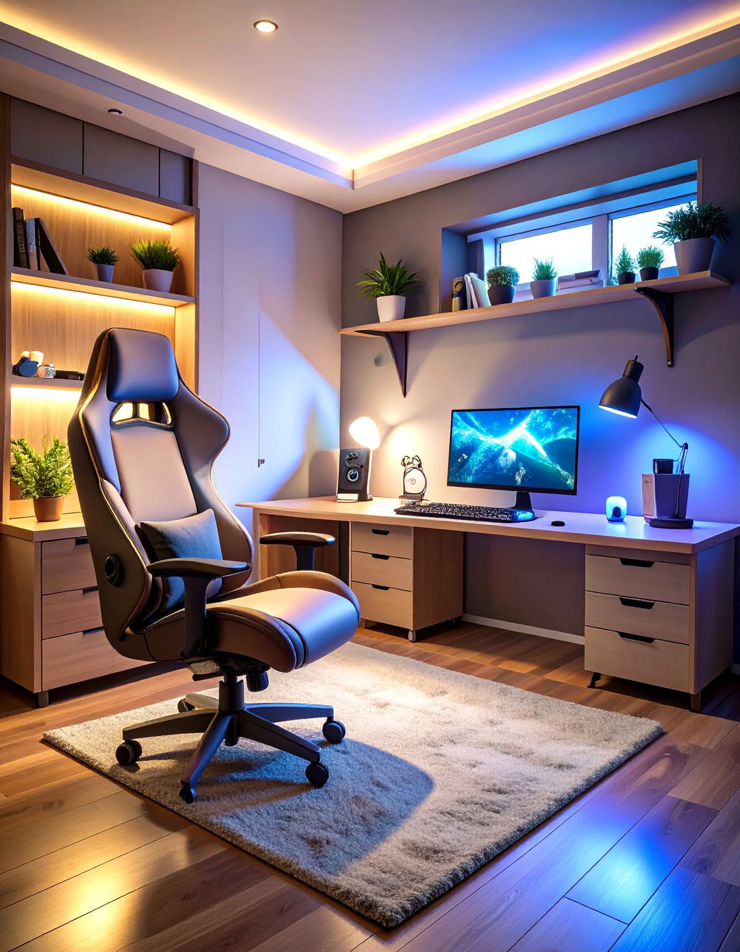 Boys Gaming Bedroom Minimalist Modern Design - 20 Boys Gaming Bedroom Ideas