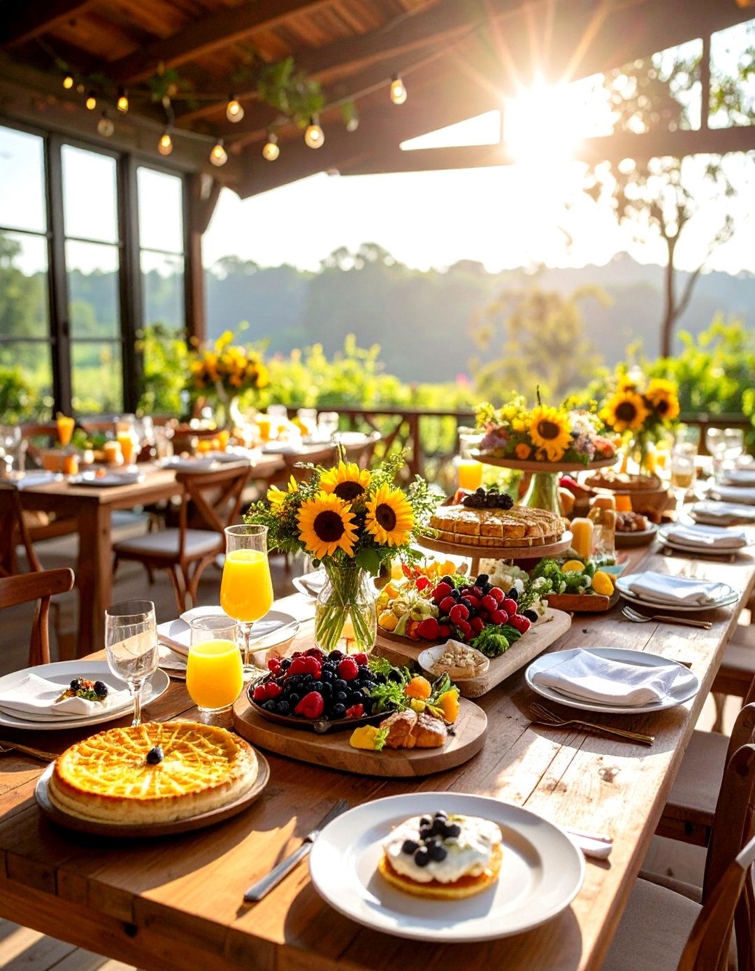 Breakfast Wedding Buffet Brunch Celebration - 20 Wedding Buffet Ideas