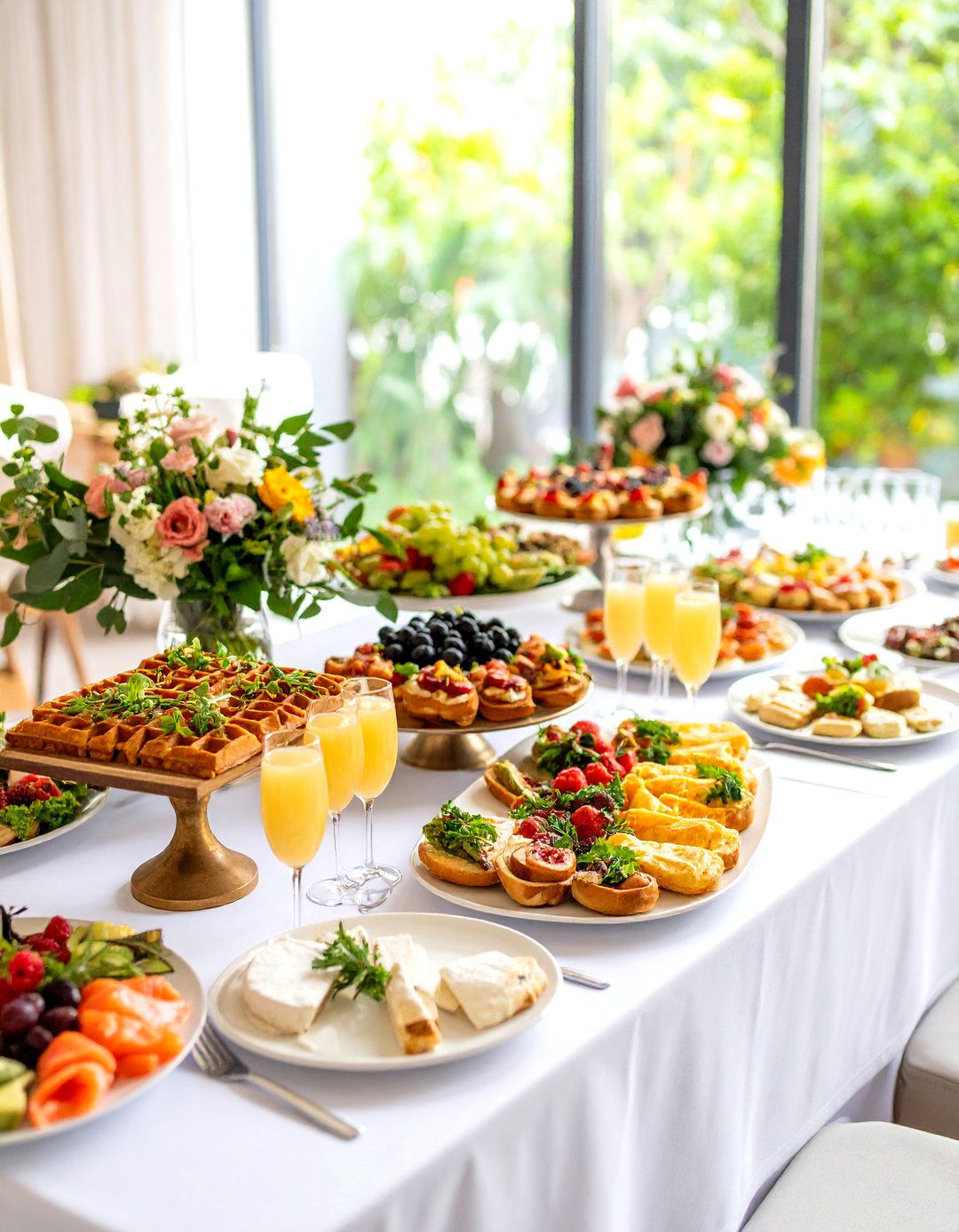 Breakfast Wedding Buffet Morning Celebration - 20 Wedding Buffet Ideas
