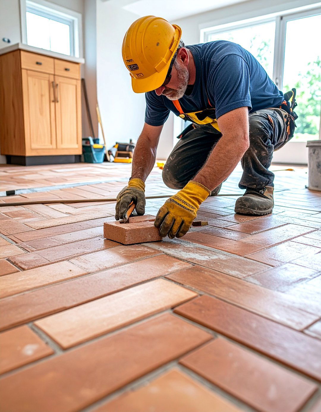 Brick Floor Laundry Room Installation Considerations - 20 Brick Floor Laundry Room Ideas