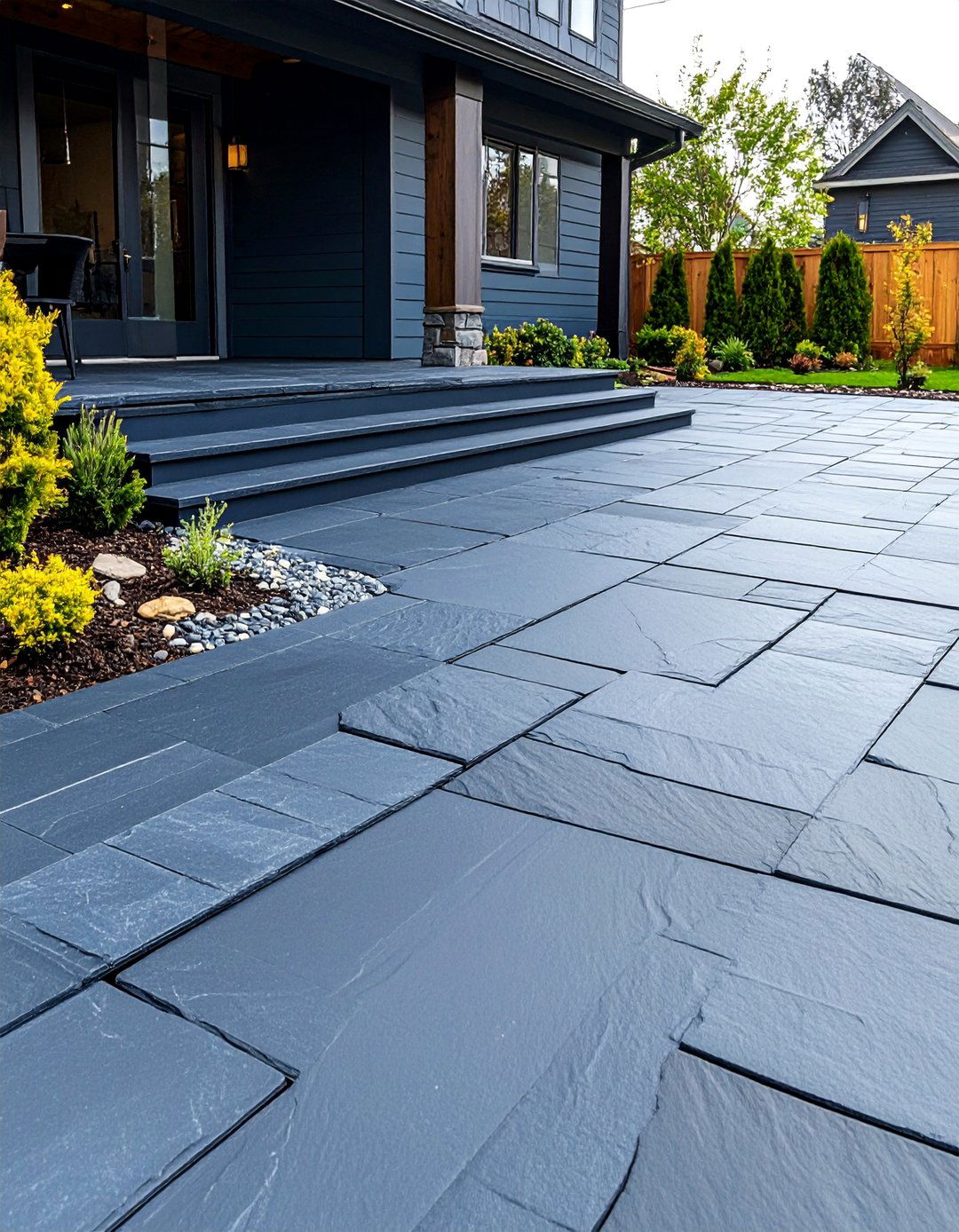 Brick Paver Design - 20 Stamped Concrete Patio Ideas