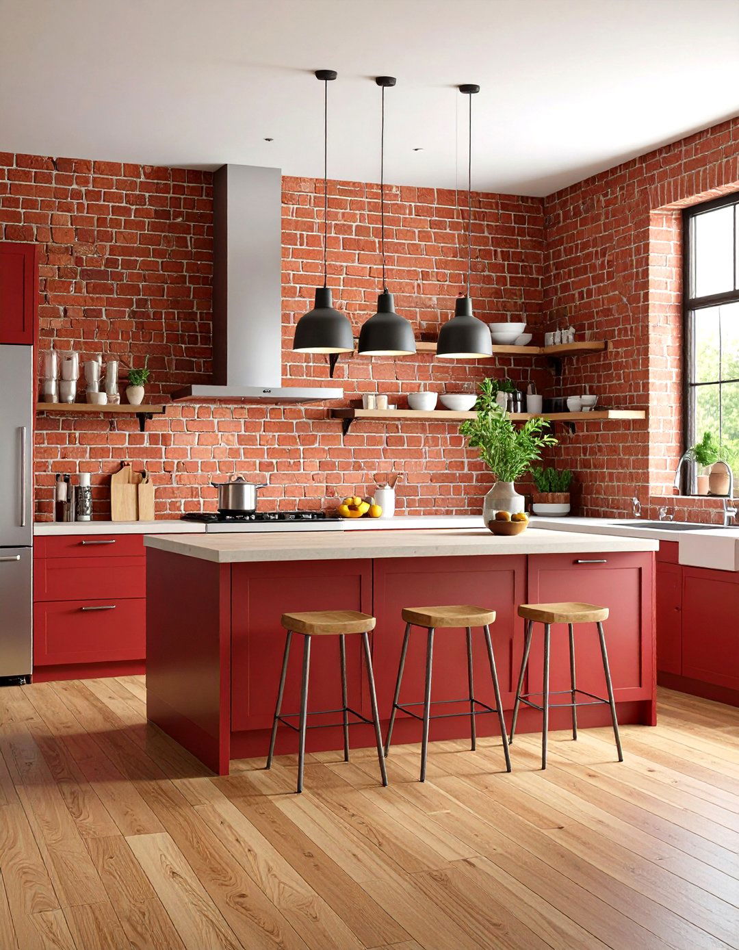 Brick Veneer - 20 Wall Covering Ideas