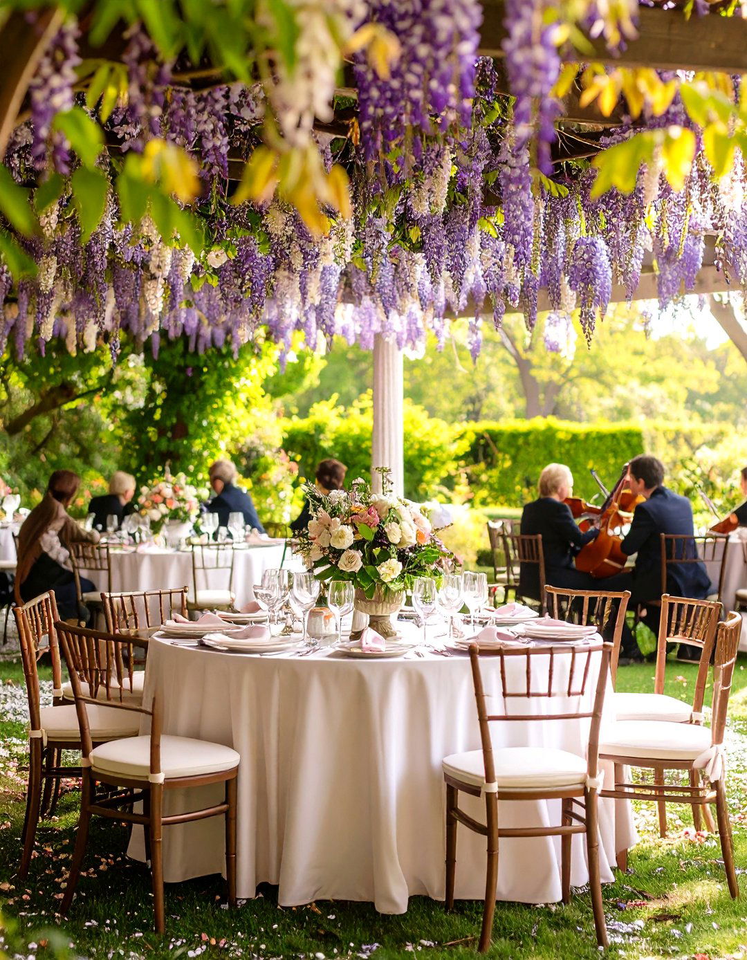Bridgerton Inspired Garden Party Elegance - 20 Fairytale Wedding Ideas