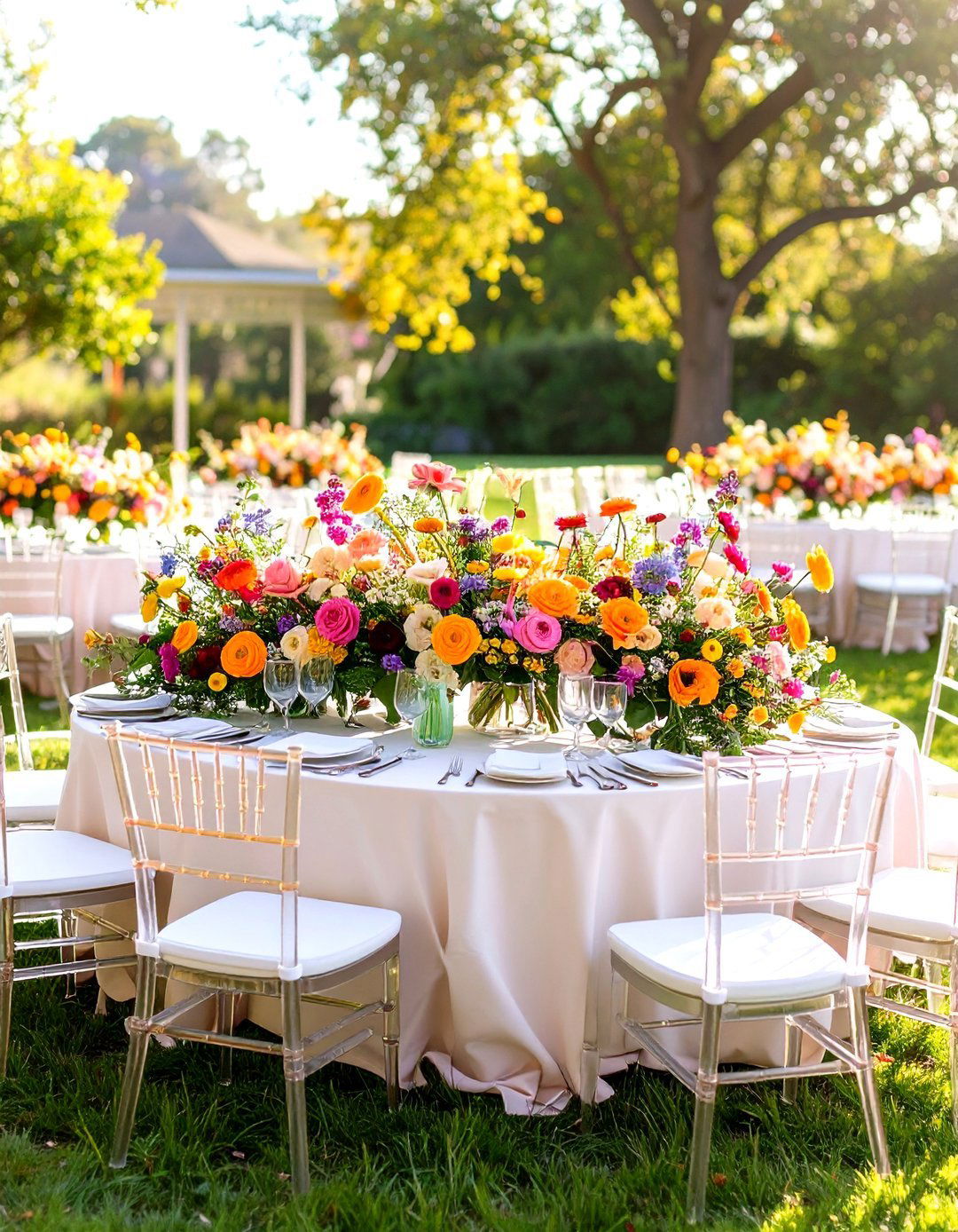 Bright Floral Palettes Trend for Disney Wedding Decor - 20 Disney Wedding Ideas