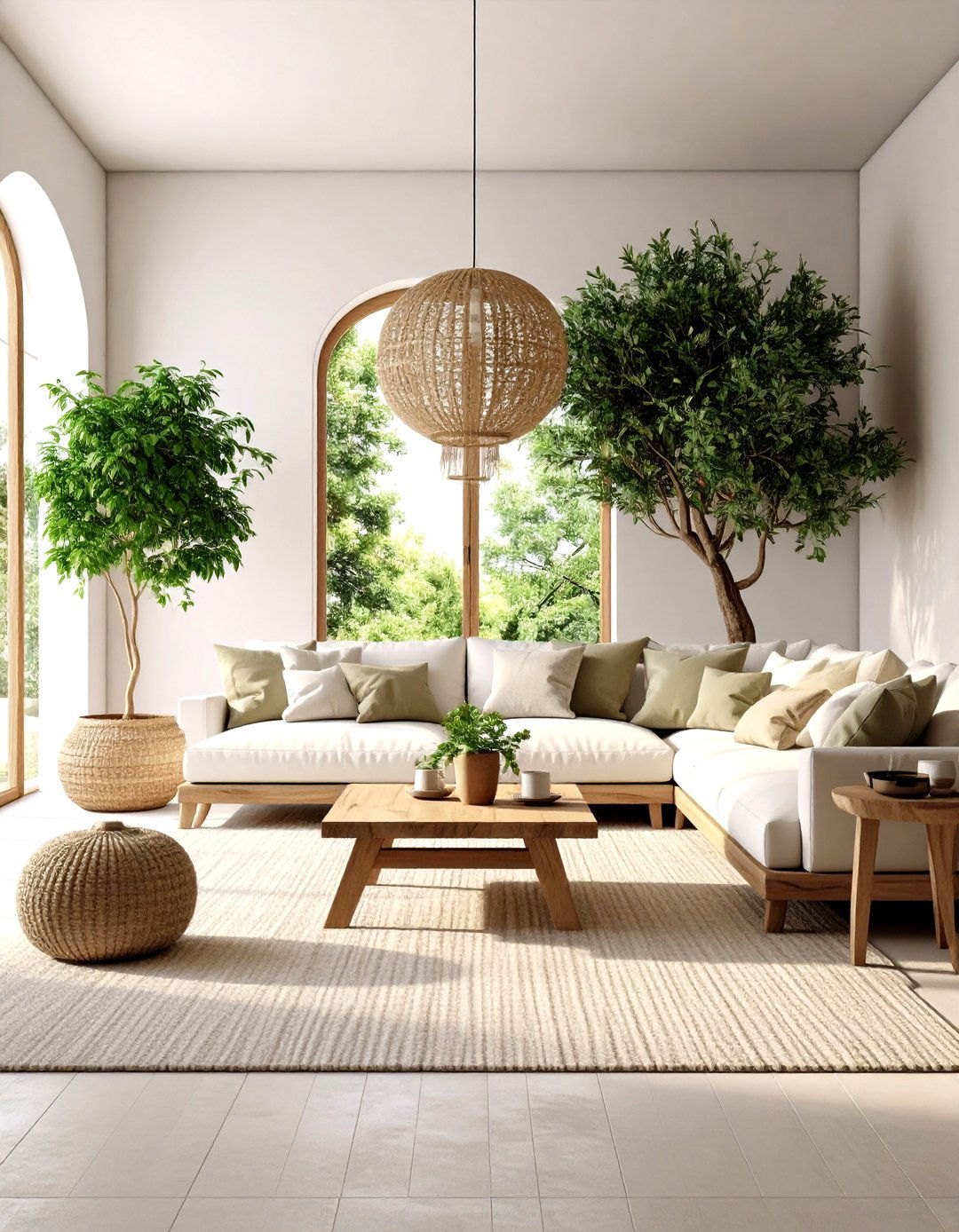 Bring Nature Indoors with a Biophilic Living Room - 20 Cozy Living Room Ideas