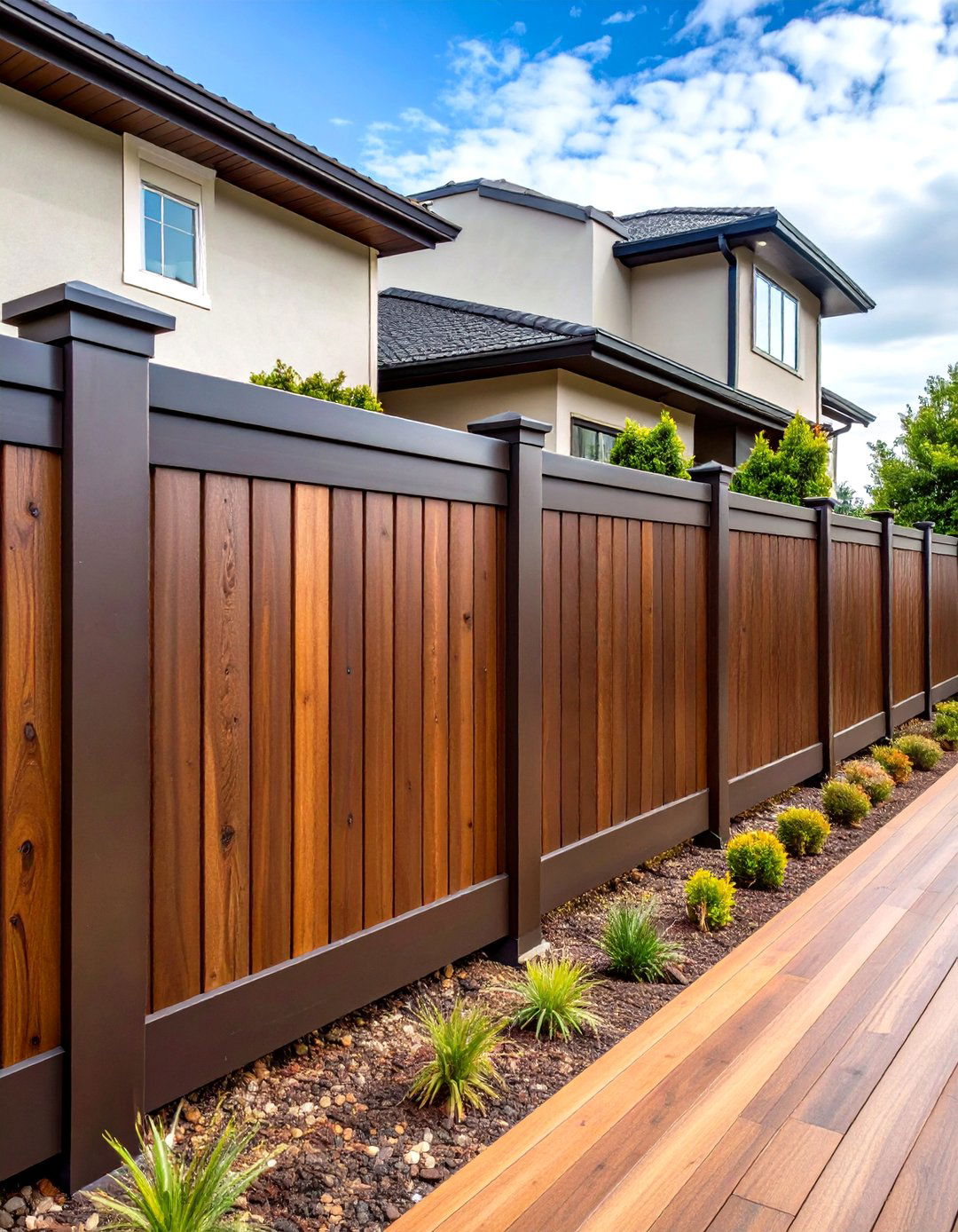 Brown - 20 Vinyl Fence Colors