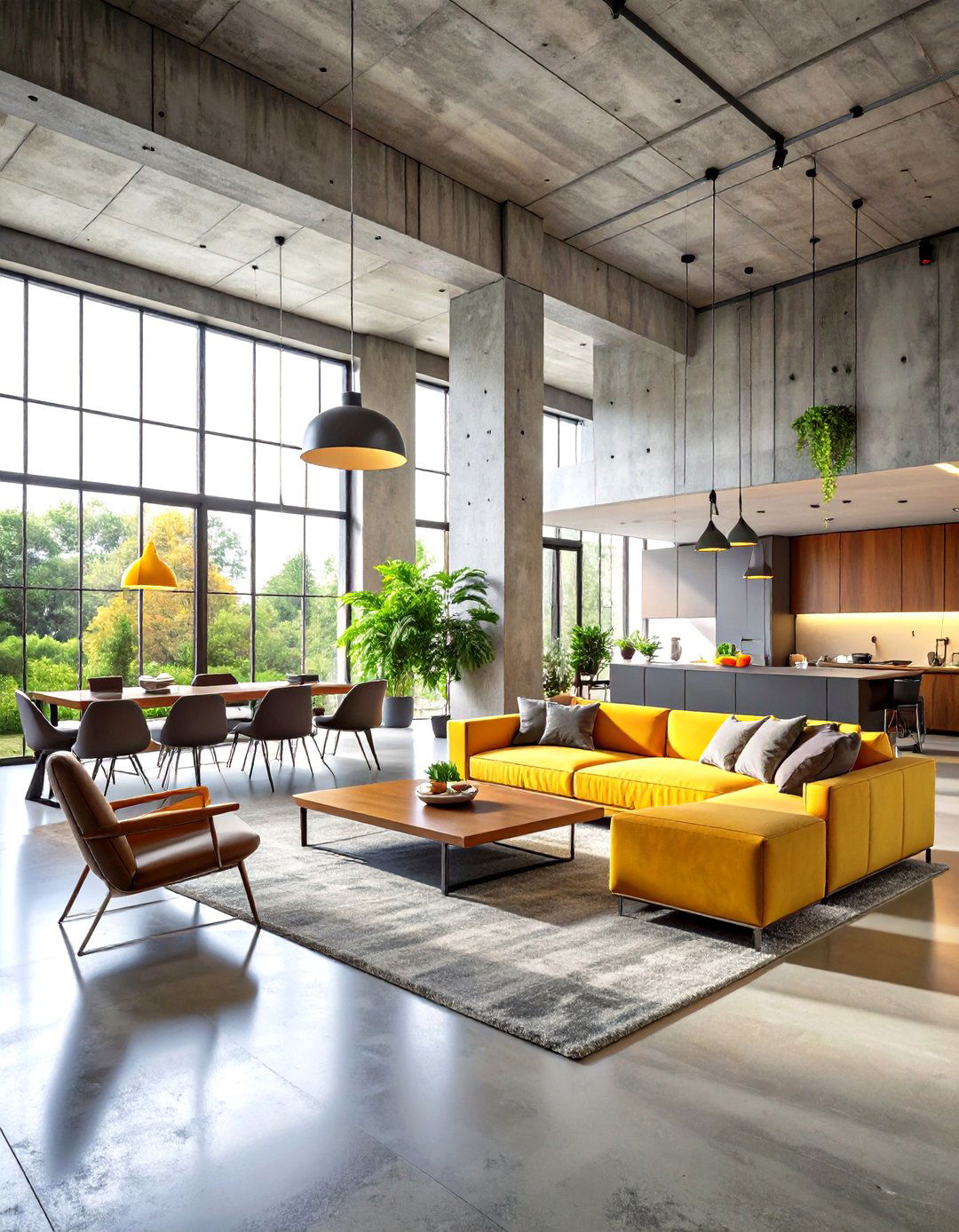 Brutalist Contemporary Interior Design Style - 20 Contemporary Interior Design Style Ideas