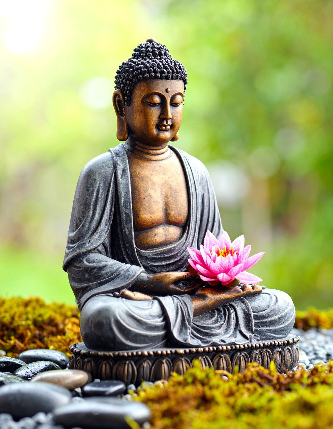 Buddha Statue Zen Garden - 20 Zen Garden Ideas