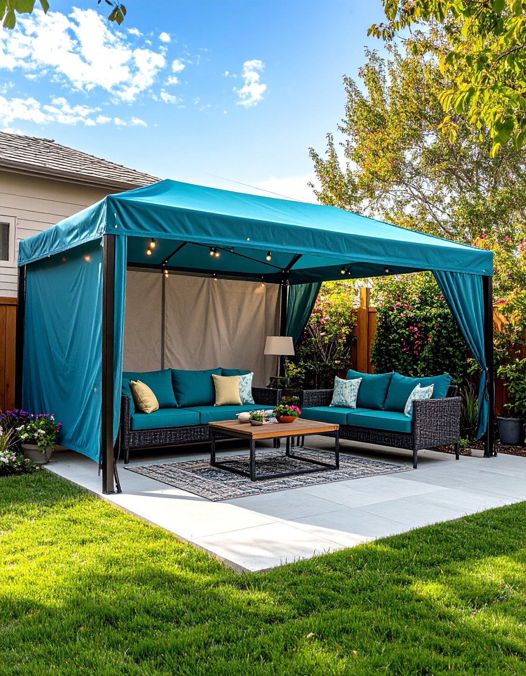 Budget DIY Canvas Patio Enclosure - 20 Patio Enclosure Ideas