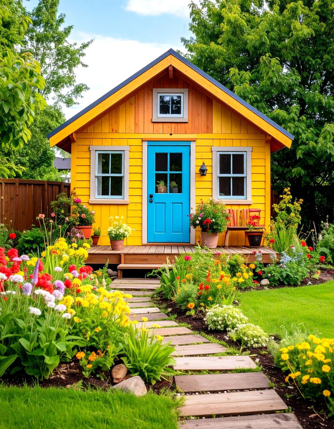 Budget Friendly DIY Pool House with Reclaimed Materials - 20 Pool House Ideas