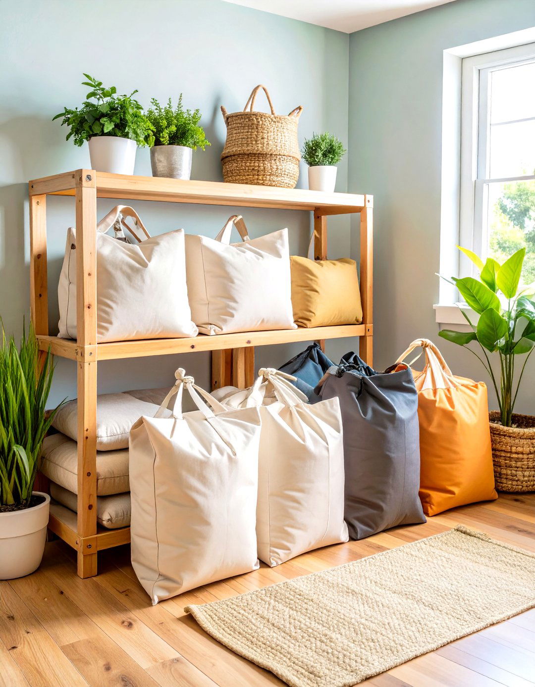 Budget Sandbag Zone for Functional Home Gym Workouts - 20 Home Gym Ideas