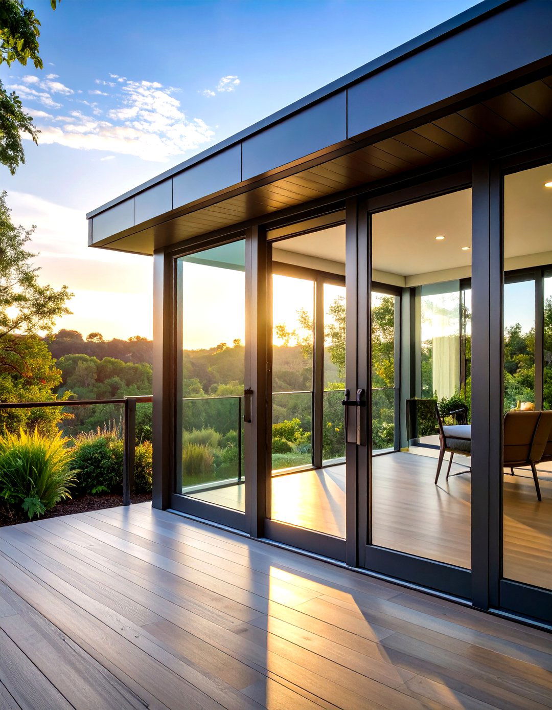 Build an Enclosed Vestibule for a Double Door Buffer - 20 Front Door Privacy Ideas