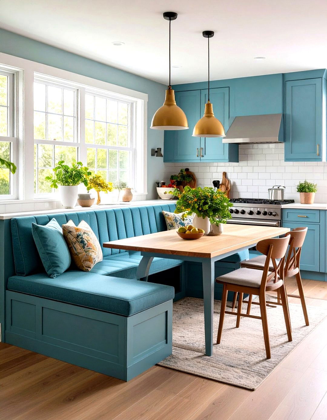 Built In Banquette Seating - 20 Small Kitchen Table Ideas