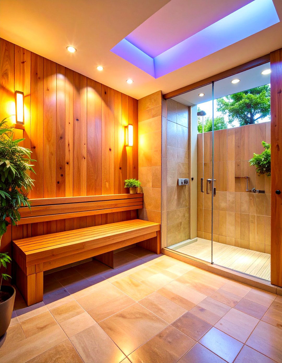 Built In Bench Seating - 20 Spa Like Bathroom Ideas
