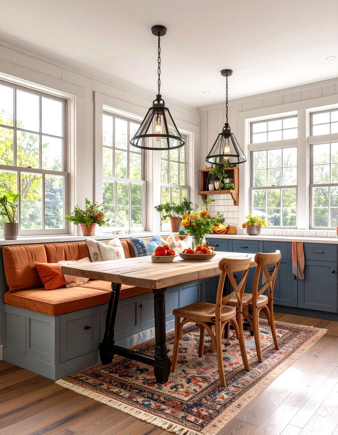 Built In Breakfast Nooks Invite Slow Mornings - 20 Craftsman Kitchen Ideas
