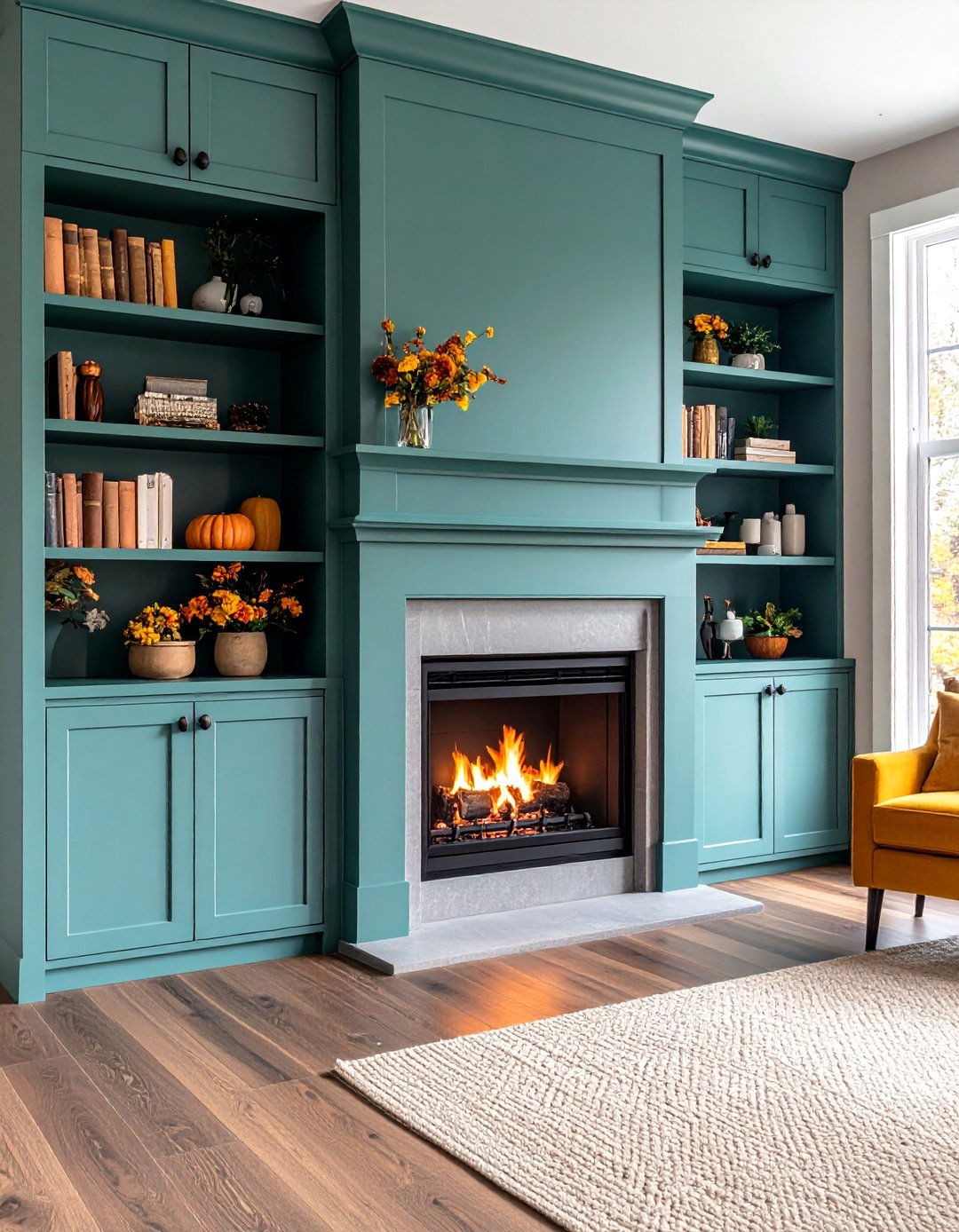 Built In Cabinets Flanking Fireplace - 20 Small Living Room Fireplace Ideas